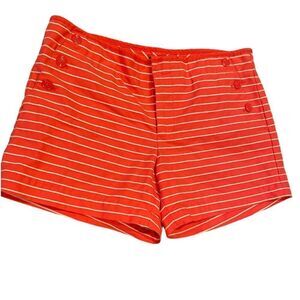 Tommy Hilfiger Pink & White Striped Shorts Size 10